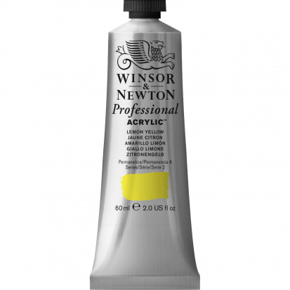 Акрил Artist's, желтый лимон 60мл